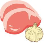 豚肉とにんにく