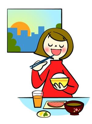 朝食